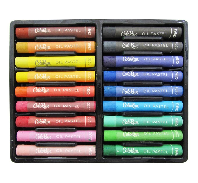 Пастель масляная, 18 цветов С20210