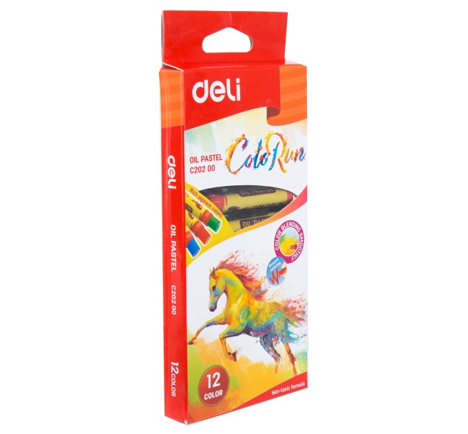 Пастель масляная,12 цветов С20200