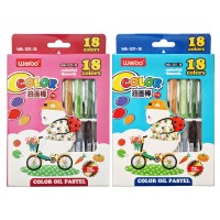 Пастель масляная 18 цветов WB-1211-18
