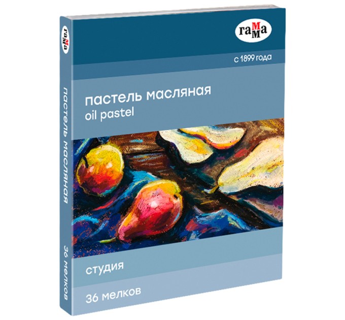 Пастель 36 цветов, ассорти, «Студия» 160320207