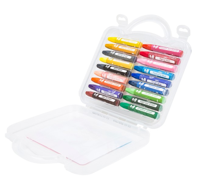 Пастель масляная Deli «Color Emotion» NEW, 24 цвета, в пенале С20124new