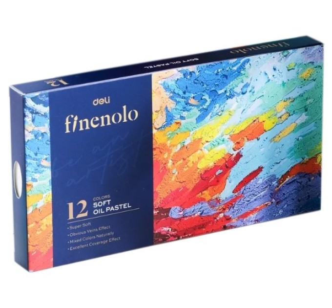 Пастель масляная, 12 цветов, Finenolo C212-12