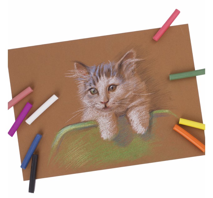 Пастель художественная, 9 цветов, ART 181459