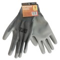 Перчатки STARTUL нейлоновые, полиуретан. покрытие, серые, размер 9 ST7128-9