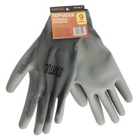Перчатки STARTUL нейлоновые, полиуретан. покрытие, серые, размер 9 ST7128-9 Перчатки STARTUL нейлоновые, полиуретан. покрытие, серые, размер 9 ST7128-9