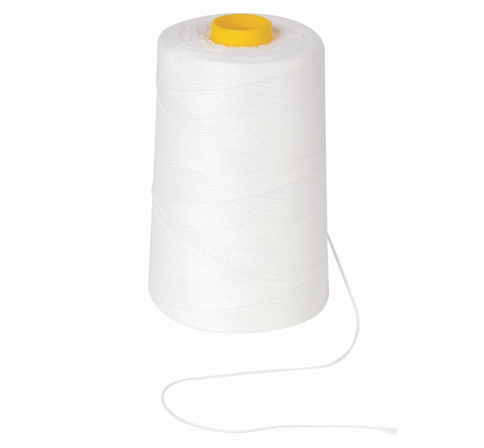 Нить для прошивки документов, лавсано-штапелированная, диаметр 0.7 мм, 1000 м 604989