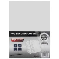 Обложки для перфобиндера A4, 0.15 мм, ПВХ, прозрачные, 100 шт 8501 Обложки для перфобиндера A4, 0.15 мм, ПВХ, прозрачные, 100 шт 8501