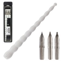 Набор перьев 3 штуки + держатель 705