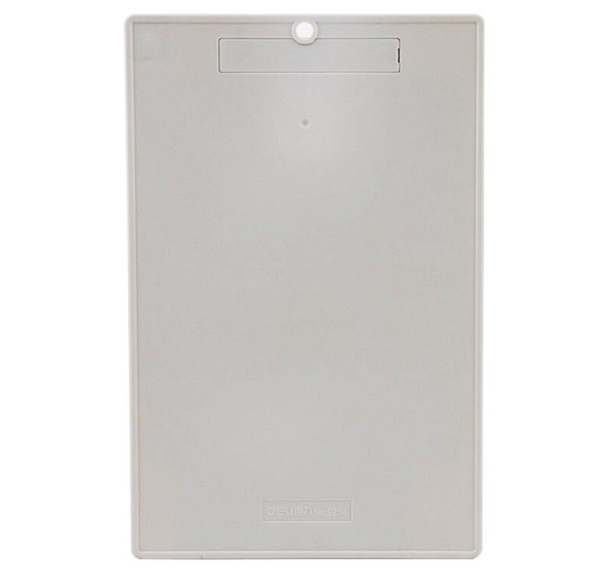 Планшет с прижимом А5, серый 9254