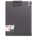 Планшет с прижимом A4, темно-серый P64