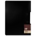 Планшет с прижимом+крышка А4, горизонтальный, черный JW6709L