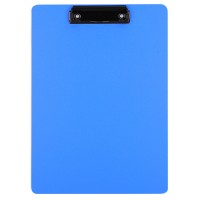 Планшет с прижимом А4, синий F75432