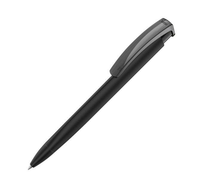 Ручка пластиковая шариковая трехгранная «TRINITY K transparent GUM» soft-touch