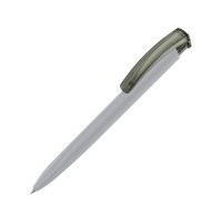 Ручка пластиковая шариковая трехгранная «TRINITY K transparent GUM» soft-touch