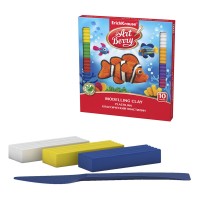 Пластилин 10 цветов/180 г, со стеком, ArtBerry® с Алоэ Вера 41762