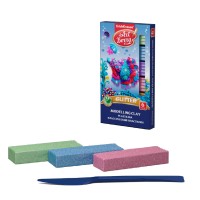 Пластилин 6 цветов/108 г, со стеком, ArtBerry® с Алоэ Вера, «Glitter», с блестками 54034