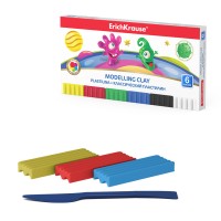 Пластилин 6 цветов/108 г, со стеком, «Cosmic Monsters», ErichKrause® 58466