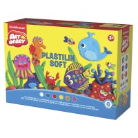 Пластилин 6 цветов/50 г, ArtBerry® «Play in Clay» 33306
