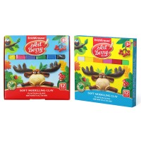 Пластилин 12 цветов/240 г, со стеком, мягкий, ArtBerry® с Алоэ Вера 41782