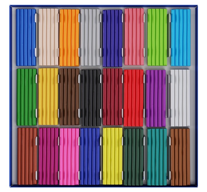 Пластилин 24 цвета/480 г., со стеком, «Классический» 281036