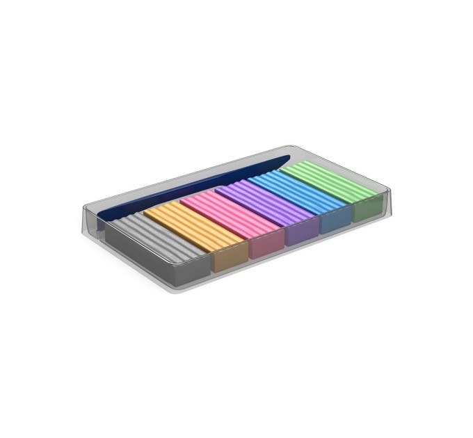 Пластилин 6 цветов/90 г, со стеком, «Pearl», ArtBerry® с Алоэ Вера 46449