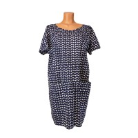 Платье женское с геометрическим рисунком