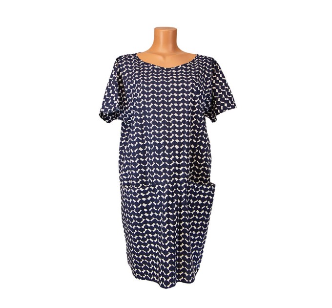 Платье женское с геометрическим рисунком