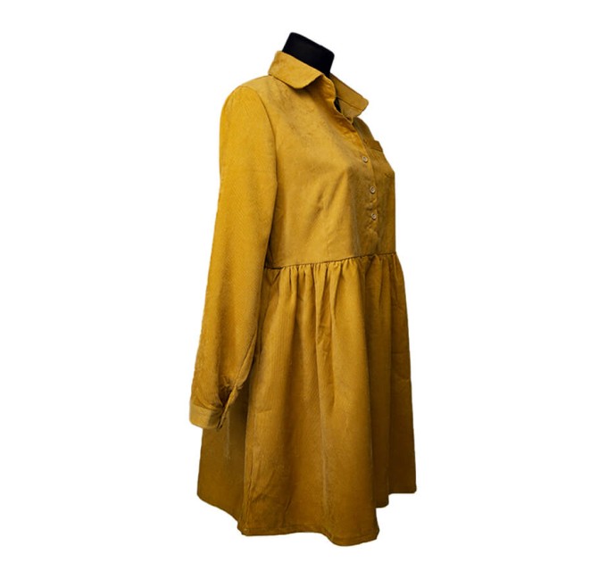 Платье вельветовое