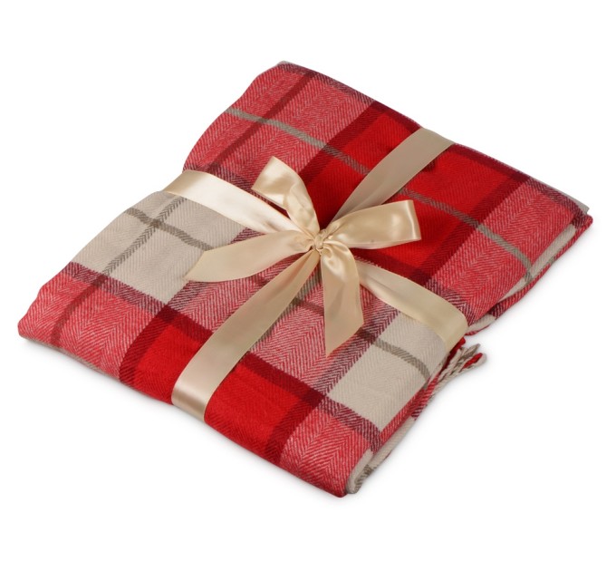 Плед акриловый в клетку Tartan