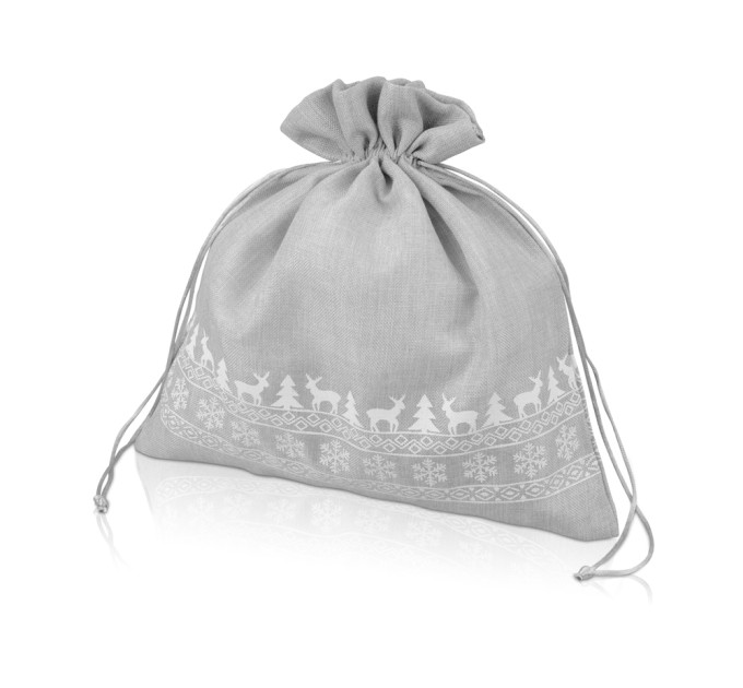 Мешочек подарочный новогодний