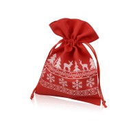 Мешочек подарочный новогодний