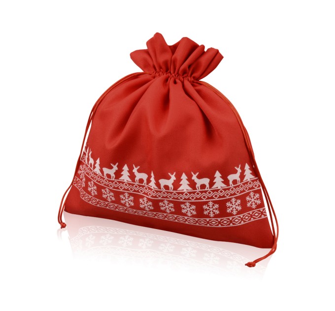 Мешочек подарочный новогодний