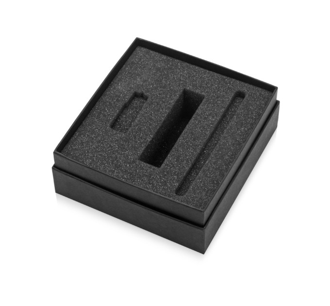 Коробка с ложементом Smooth M для зарядного устройства, ручки и флешки