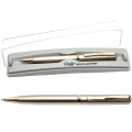 Набор подарочный ручка в футляре Р-16, GOLDEN EYE 1061сатин/зол Р16