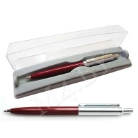 Набор подарочный ручка в футляре, красный корпус, HALF METAL 544красн/хром Р-16-А Набор подарочный ручка в футляре, красный корпус, HALF METAL 544красн/хром Р-16-А