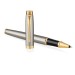 Ручка роллер, Im Core Brushed Metal GT, серебристый матовый лак, позолота, черная 1931663