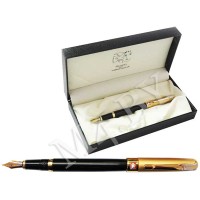Ручка перьевая черная в футляре 906ч/3000#/1 Ручка перьевая черная в футляре 906ч/3000#/1