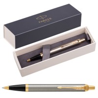 Ручка шариковая, IM Brushed Metal GT, синяя 1931670