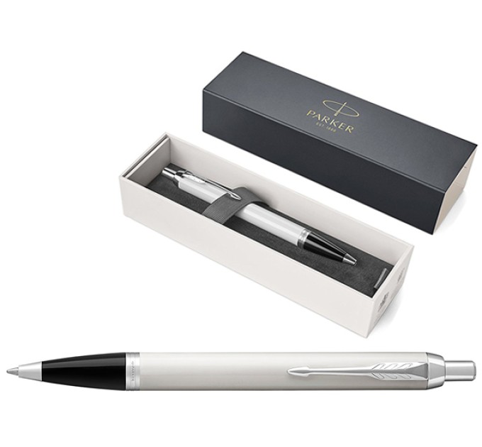 Ручка шариковая IM White CT 1931675