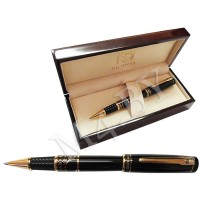 Ручка роллер черная в футляре 928ч/9000#/1 Ручка роллер черная в футляре 928ч/9000#/1