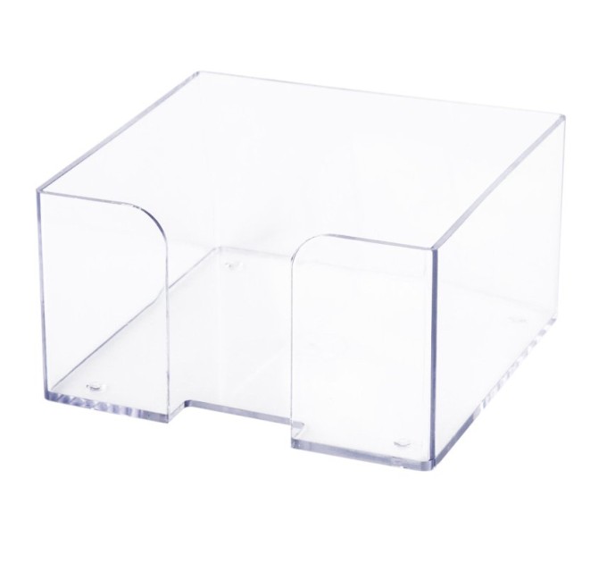 Бокс для бумаги 9х9х5, прозрачный 238091