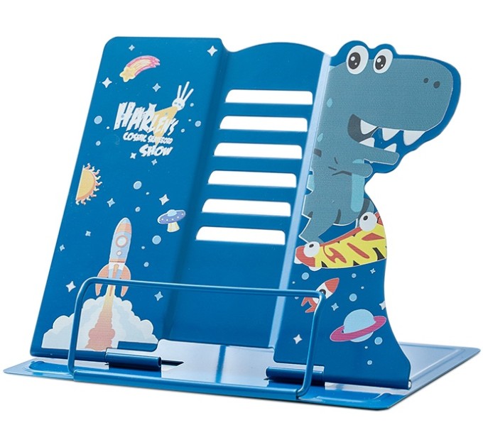 Подставка для книг металлическая, синяя MQ2203CIS