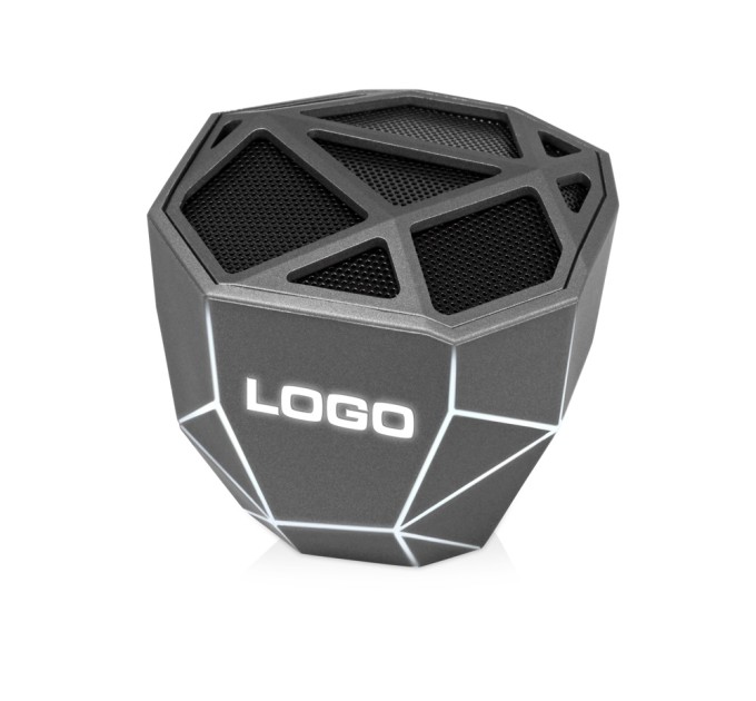 Портативная колонка «Geo», белая подсветка