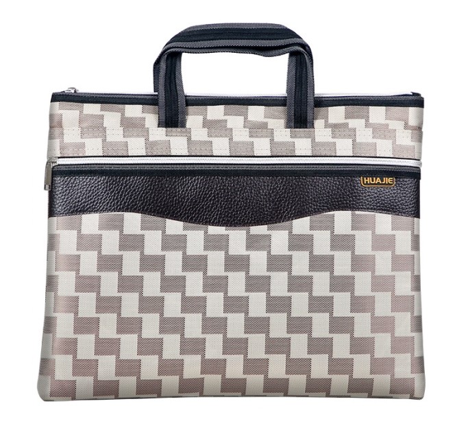 Папка на молнии A4 с ручками, ткань EN028