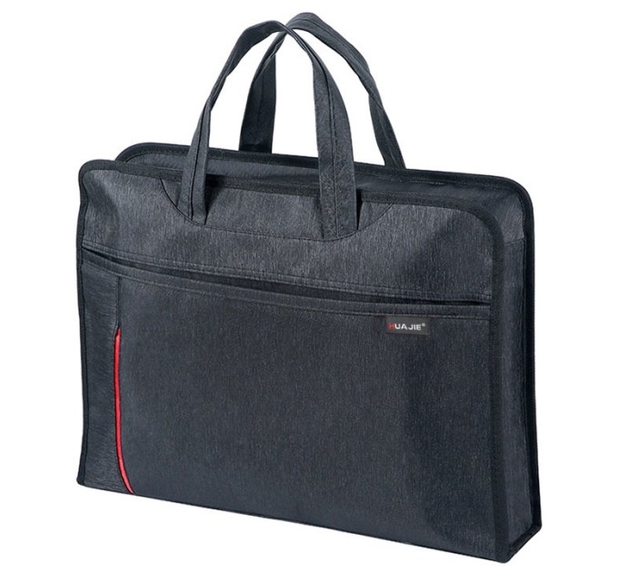 Папка на молнии A4 с ручками, ткань EN033