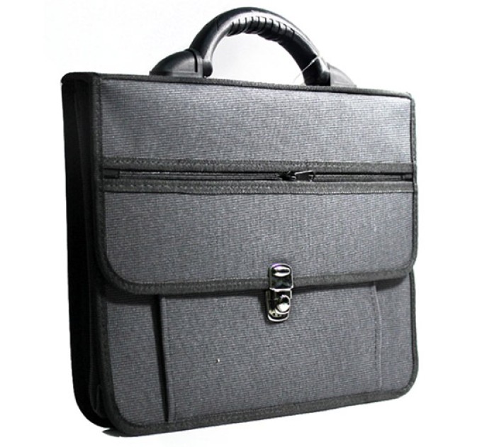 Портфель, ткань серый, ПАВЛОВСК 1с14