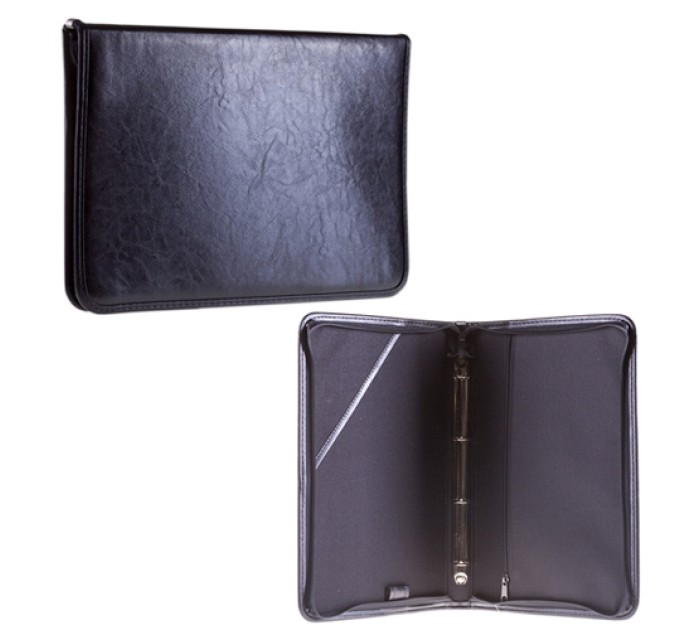 Папка деловая, кожзам, на молнии, VERONA ПА_КЗ_668