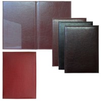 Обложка для бумаг, кожзам 13302