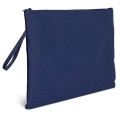 Папка Deli, на молнии, ткань, синяя, 340х240 63466