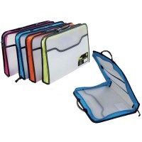 Портфель пластиковый А4, на молнии 38129 Портфель пластиковый А4, на молнии 38129